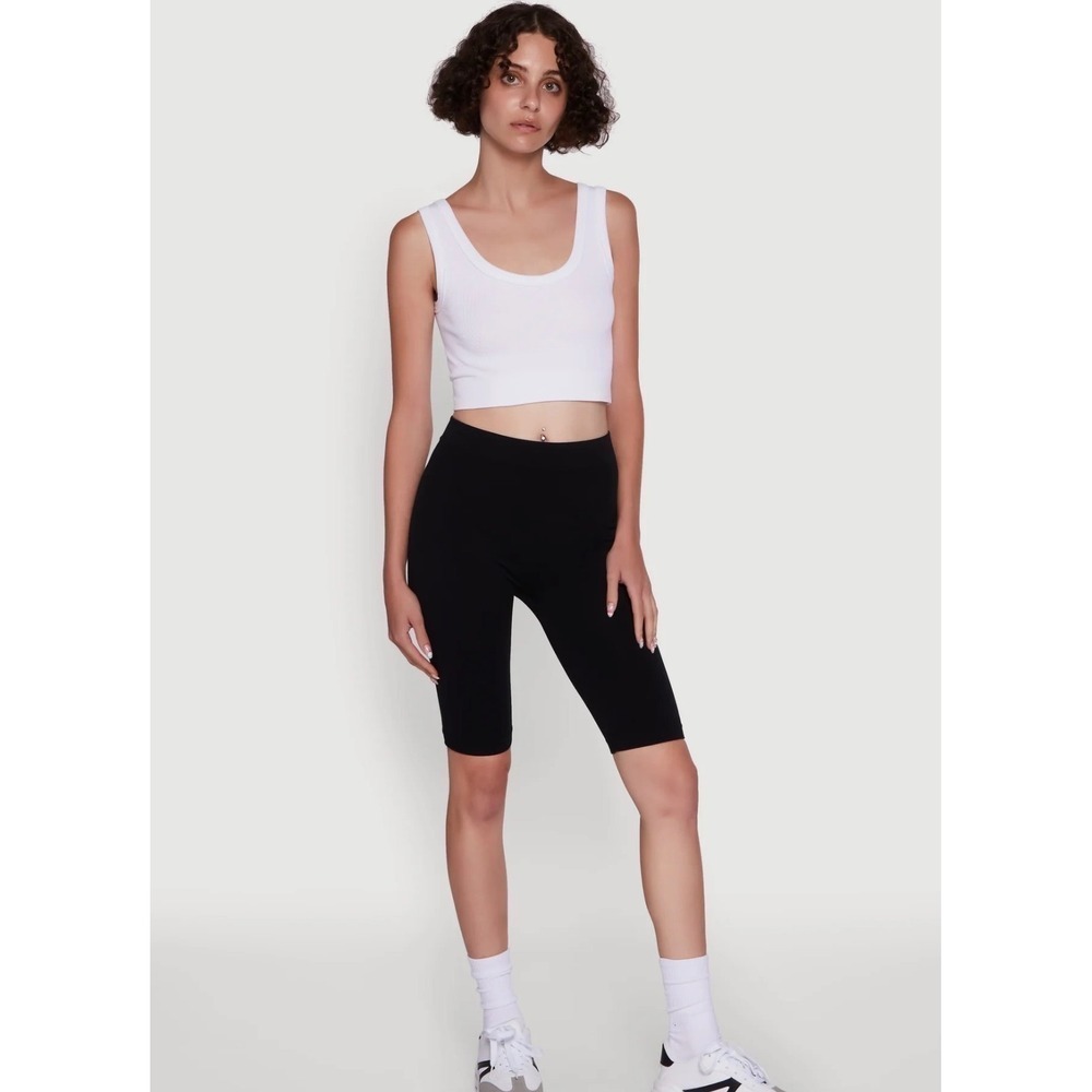 Ambiance 9-Inch Biker Shorts – Black – Women's Medium – NWOT